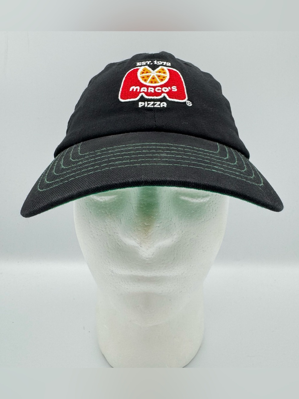 Marcos Pizza Hat The Italian Way Crew Uniform Employee Baseball Adjustable Cap